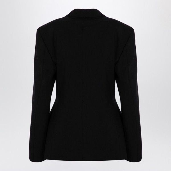 Balenciaga premium outerwear detail and craftsmanship close-up