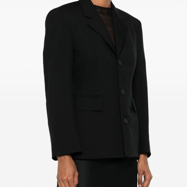 Balenciaga outerwear side profile designer luxury fashion