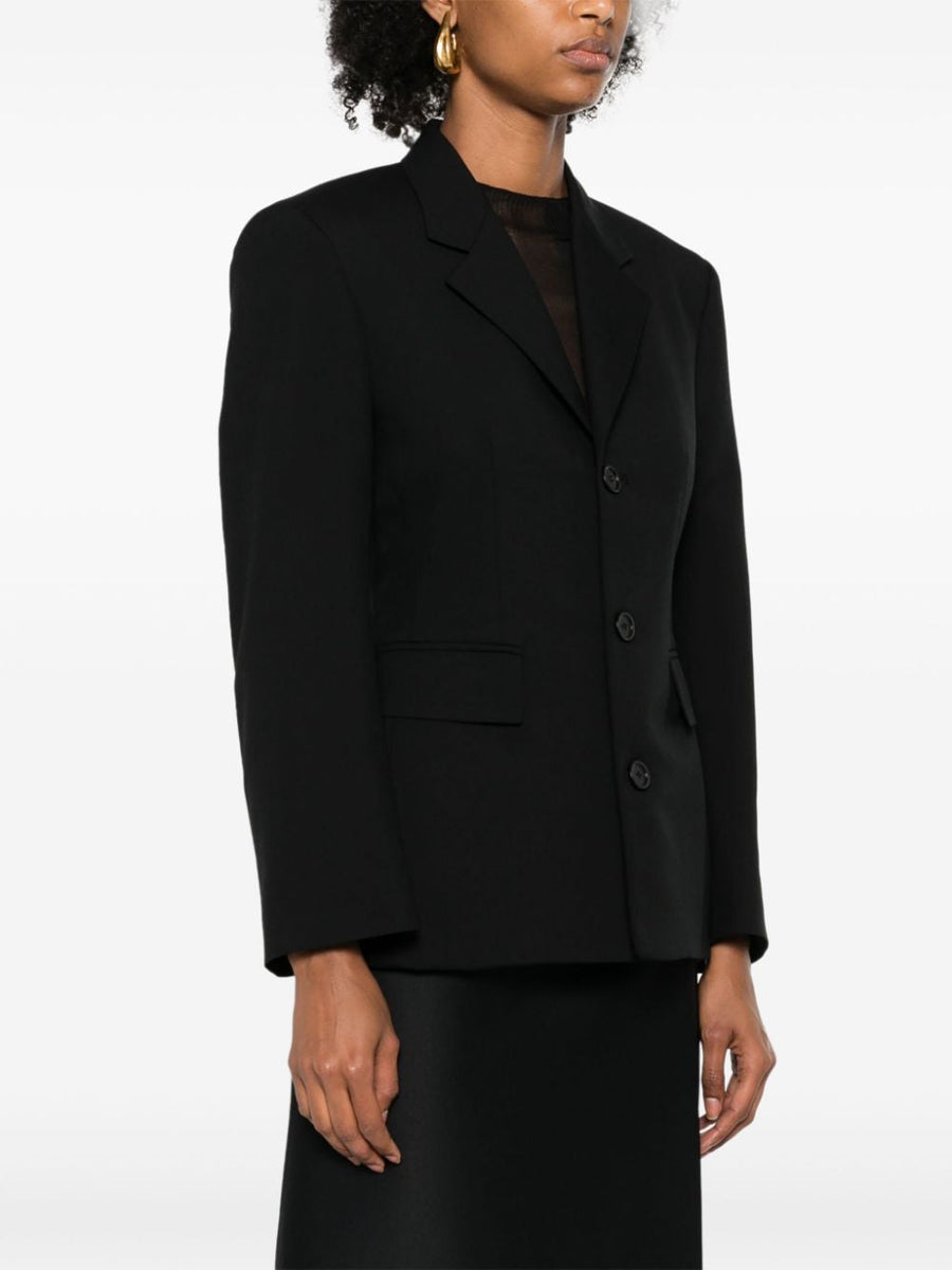 Balenciaga Jackets- BALENCIAGA Hourglass Jacket in Wool - Fitted Cut for Women Luxury Designer Outerwear Jacket