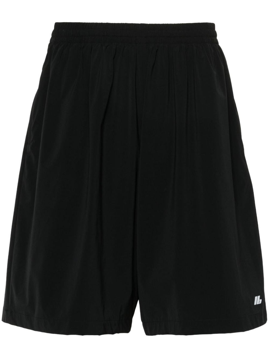 Balenciaga Pants? BALENCIAGA Stretch Activewear Shorts - Regular Fit, Size S Premium Designer Casual Trousers