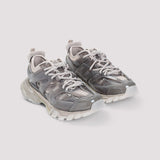 Close-up of Balenciaga sneakers hardware and fine stitching