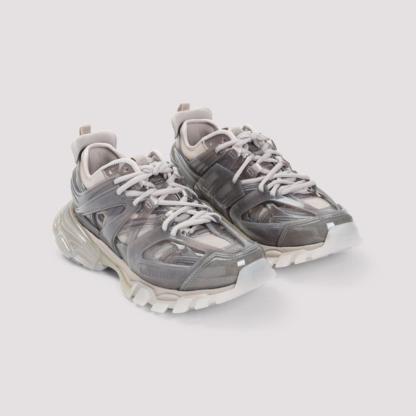 Close-up of Balenciaga sneakers hardware and fine stitching