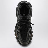 Close-up of Balenciaga sneakers hardware and fine stitching