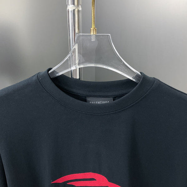 Close-up of Balenciaga designer clothing craftsmanship