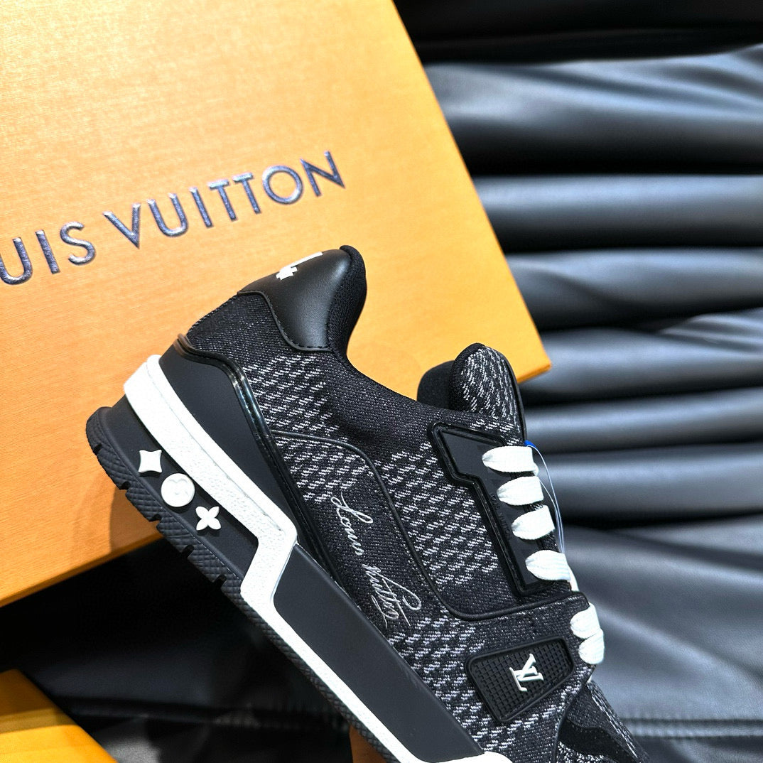 Louis Vuitton Shoes- Louis Vuitton Lou Trainers Comfortable Everyday Designer Shoes