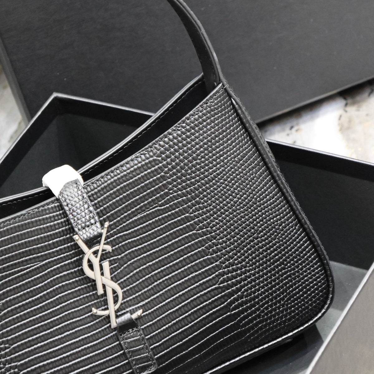 Saint Laurent Bags- Saint Laurent Le 5 A 7 Hobo Bag Premium Designer Shoulder Bag