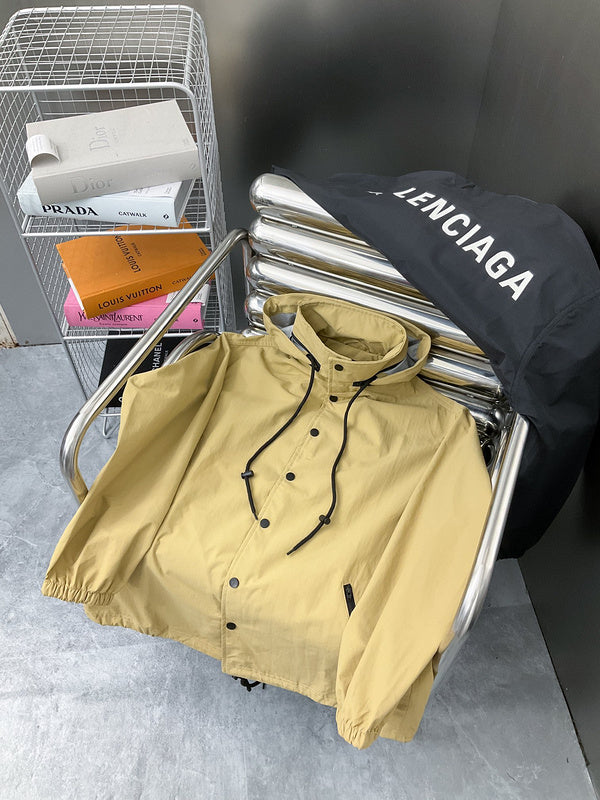 Close-up of Balenciaga designer clothing craftsmanship