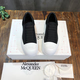 Alexander McQueen Nude Low-Top Sneakers - Heel Detail View