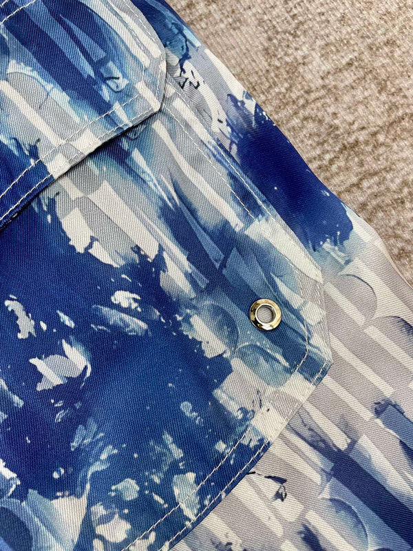 Close-up of Amiri t-shirt craftsmanship