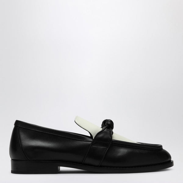 Bottega Veneta Shoes Bottega Veneta Women Astaire Loafers In Black White Luxury Lifestyle Designer Footwear