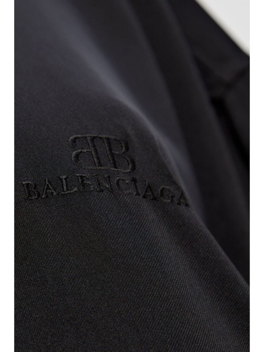 Balenciaga Tops- BALENCIAGA Embroidered Logo Shirt for Women Premium Designer Casual Top