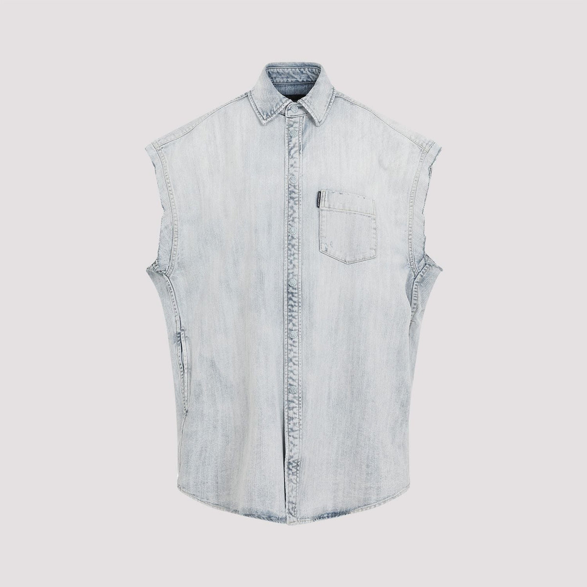 Balenciaga premium shirts detail and craftsmanship close-up