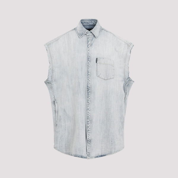 Balenciaga premium shirts detail and craftsmanship close-up