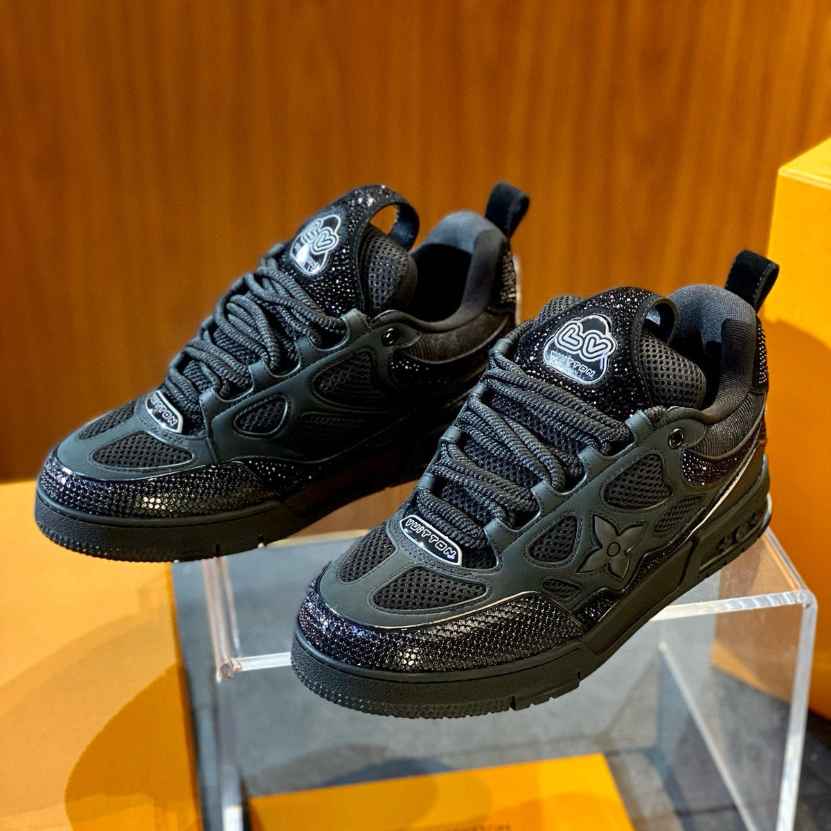 Louis Vuitton Shoes- Louis Vuitton Lou Skate Trainers Comfortable Everyday Designer Shoes