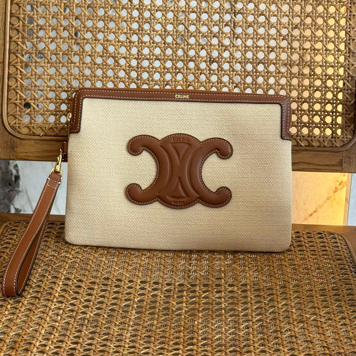 Bags- Cel Small Pouch With Strap Premium Designer Shoulder Bag