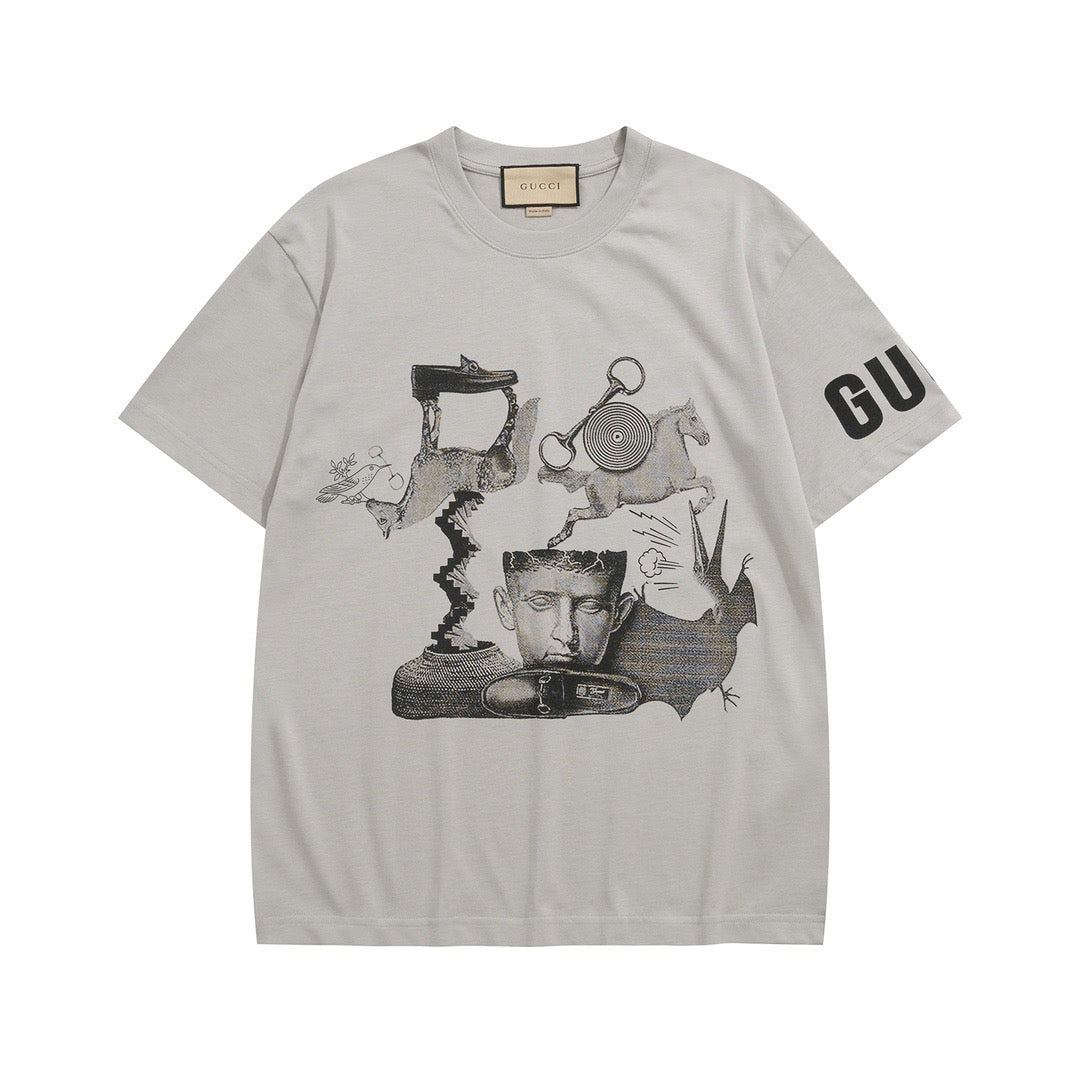 Gucci T-Shirts- Gucci T-shirt Casual Everyday Designer Tee