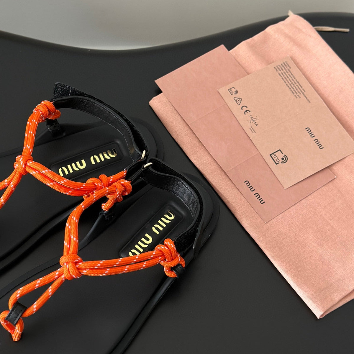 Shoes- Miu M Sandals Luxury Lifestyle Designer Footwear