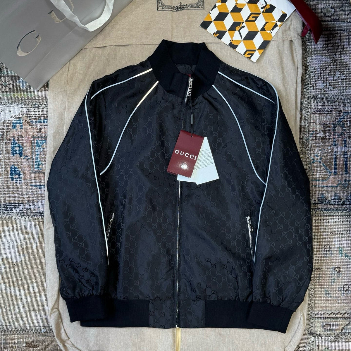 Gucci Jackets? Gucci Bomber Jacket Premium Casual Designer Jacket