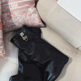 Givenchy Black Chunky Platform Sneakers - Side Profile View