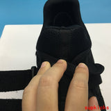 Dior Black Loafer Flats - Side Profile View