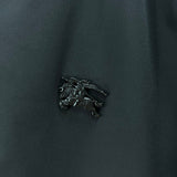 Close-up of Burberry designer clothing craftsmanship
