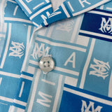 Close-up of Amiri t-shirt craftsmanship