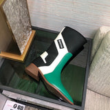 Louis Vuitton White Platform Heels - Full Silhouette View