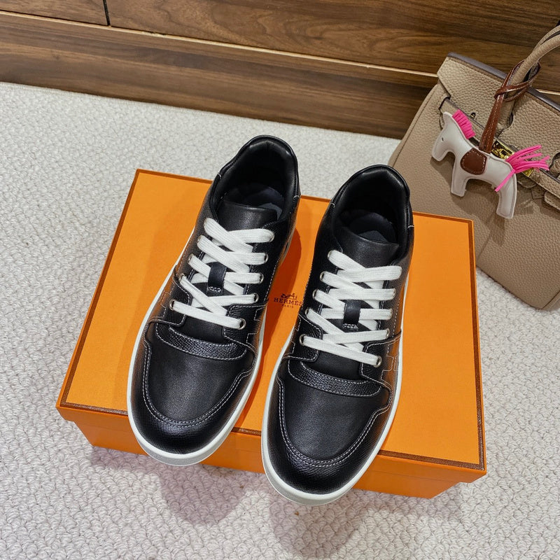 Hermès Tan Pointed-Toe Stiletto Heels - Full Silhouette View