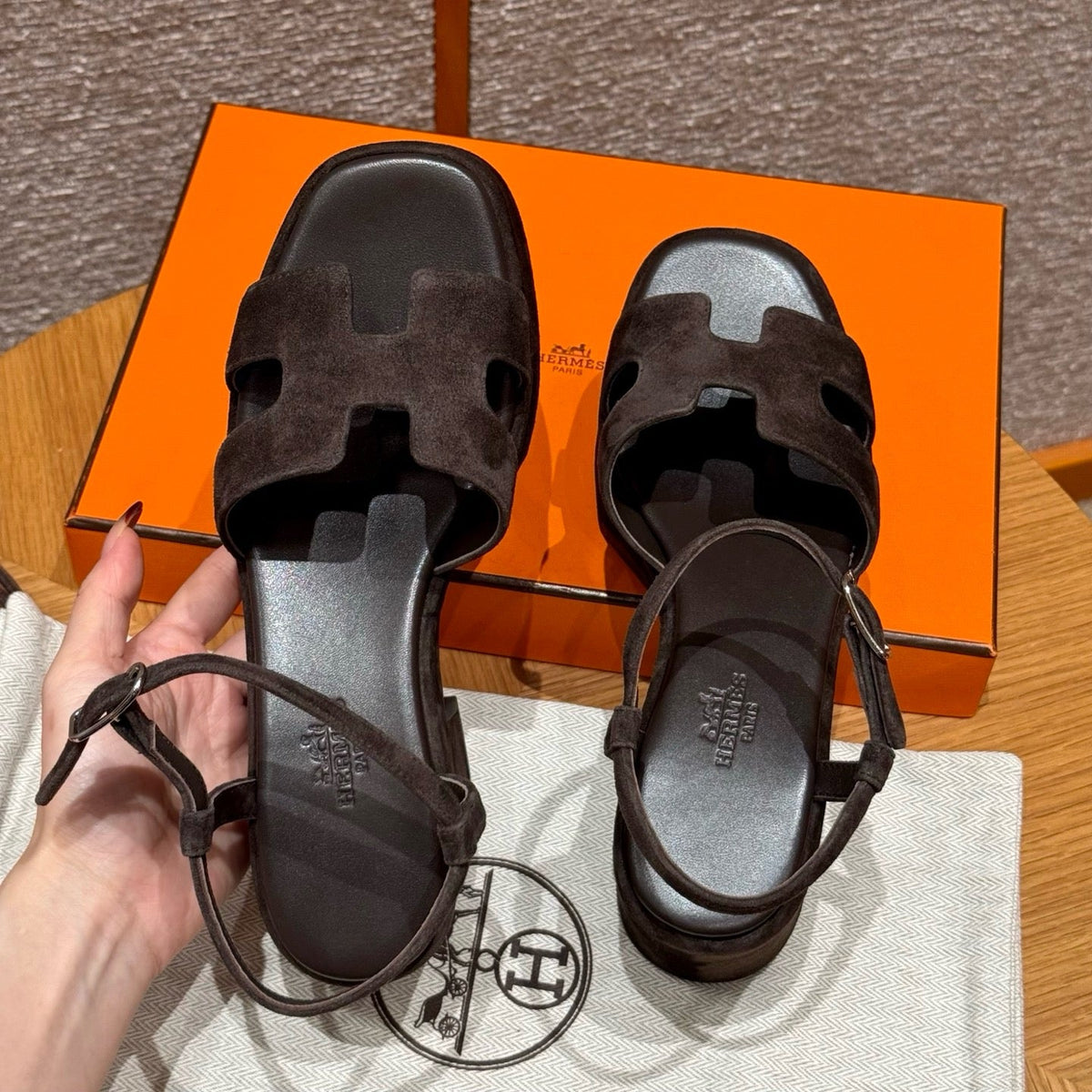 Shoes- Herm Jam 30 Sandals Premium Designer Casual Shoes