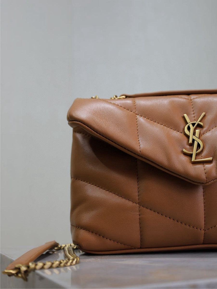 Saint Laurent Bags- Saint Laurent Toy Loulou Puffer Bag Luxury Designer Leather Handbag