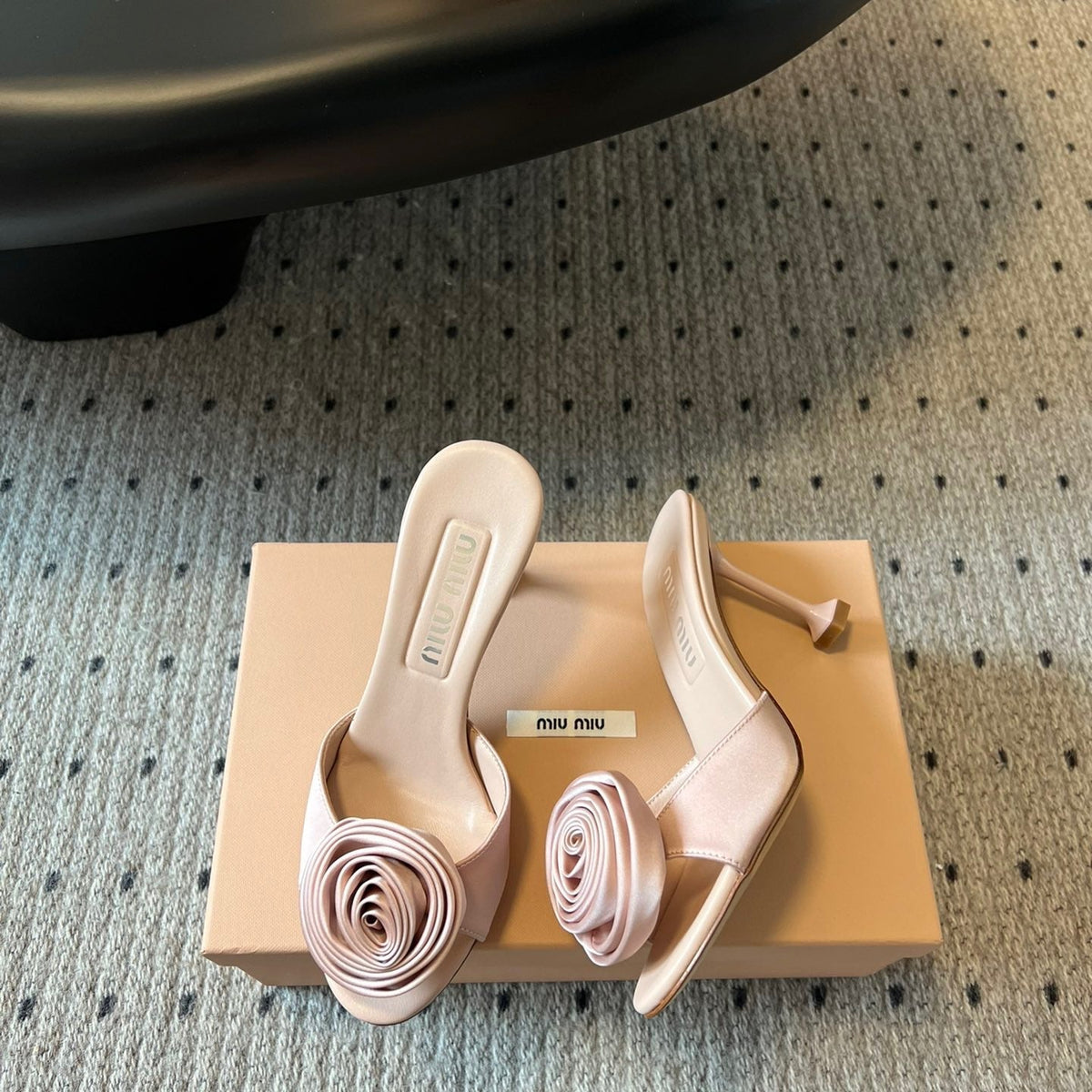 Shoes- Miu M Heels Luxury Lifestyle Designer Footwear