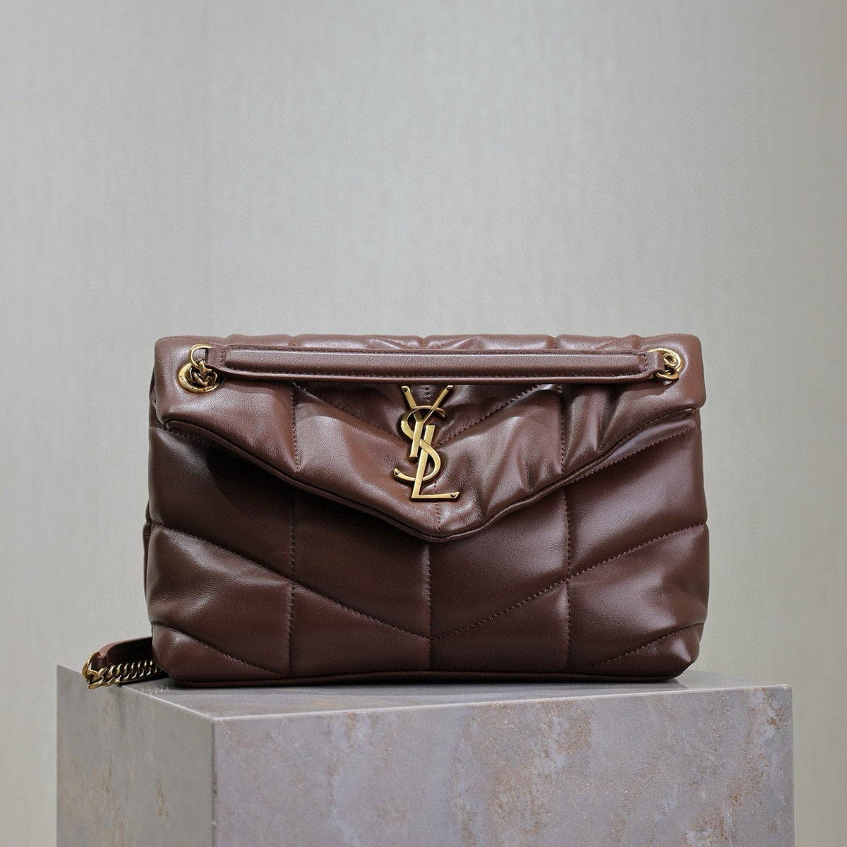 Saint Laurent Bags- Saint Laurent Loulou Puffer Small Bag Elegant Everyday Designer Handbag