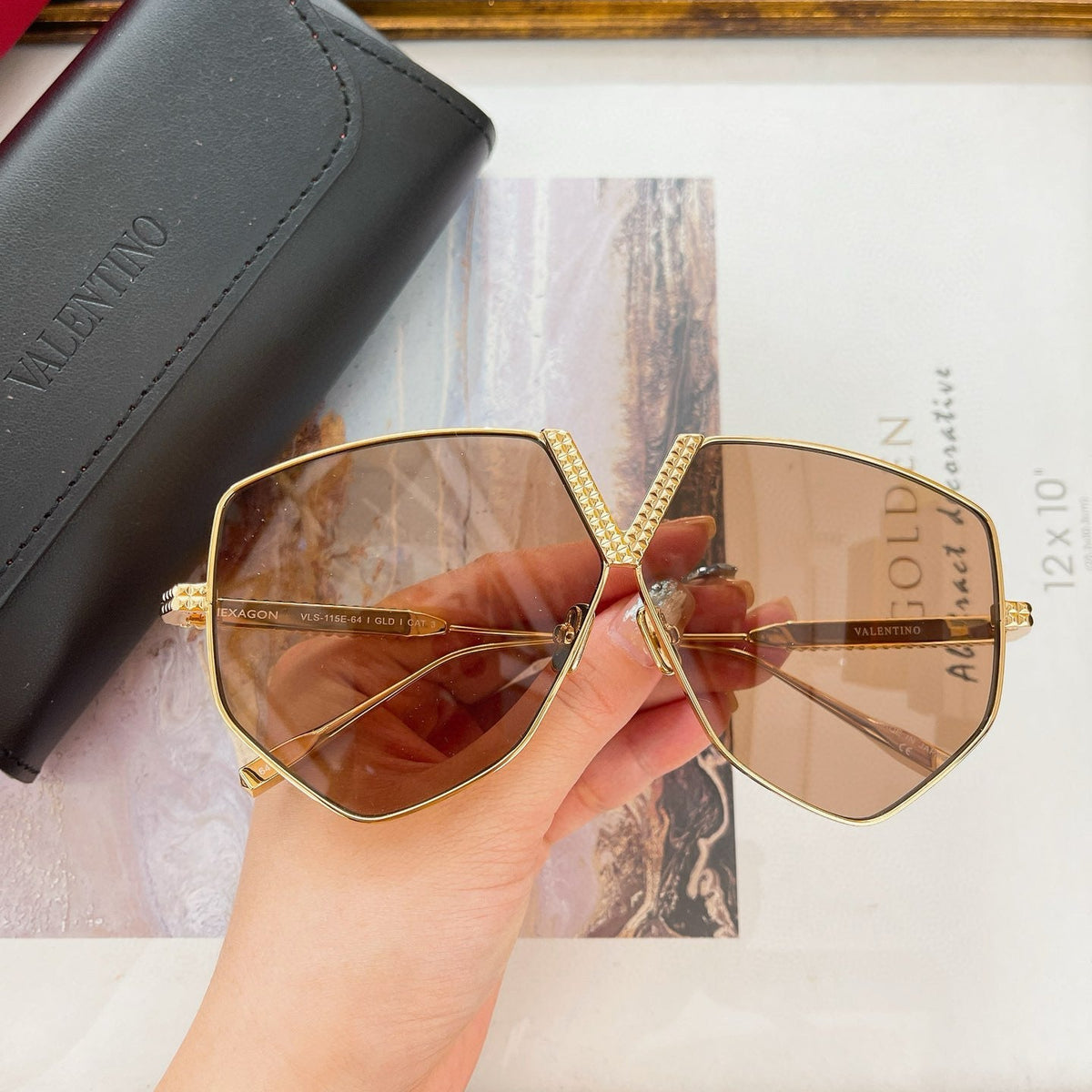 Sunglasses- Val Sunglasses Luxury Designer UV Sunglasses