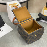 Front view of Celine Round Box premium cel round box