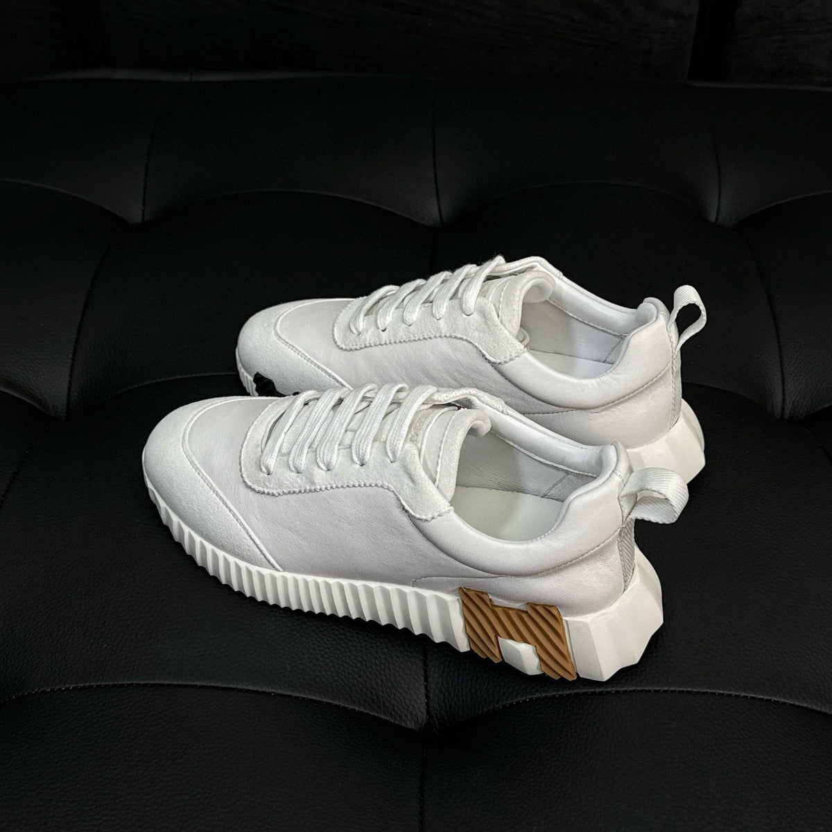 Shoes- Herm Bouncing Sneakers Luxury Lifestyle Designer Footwear