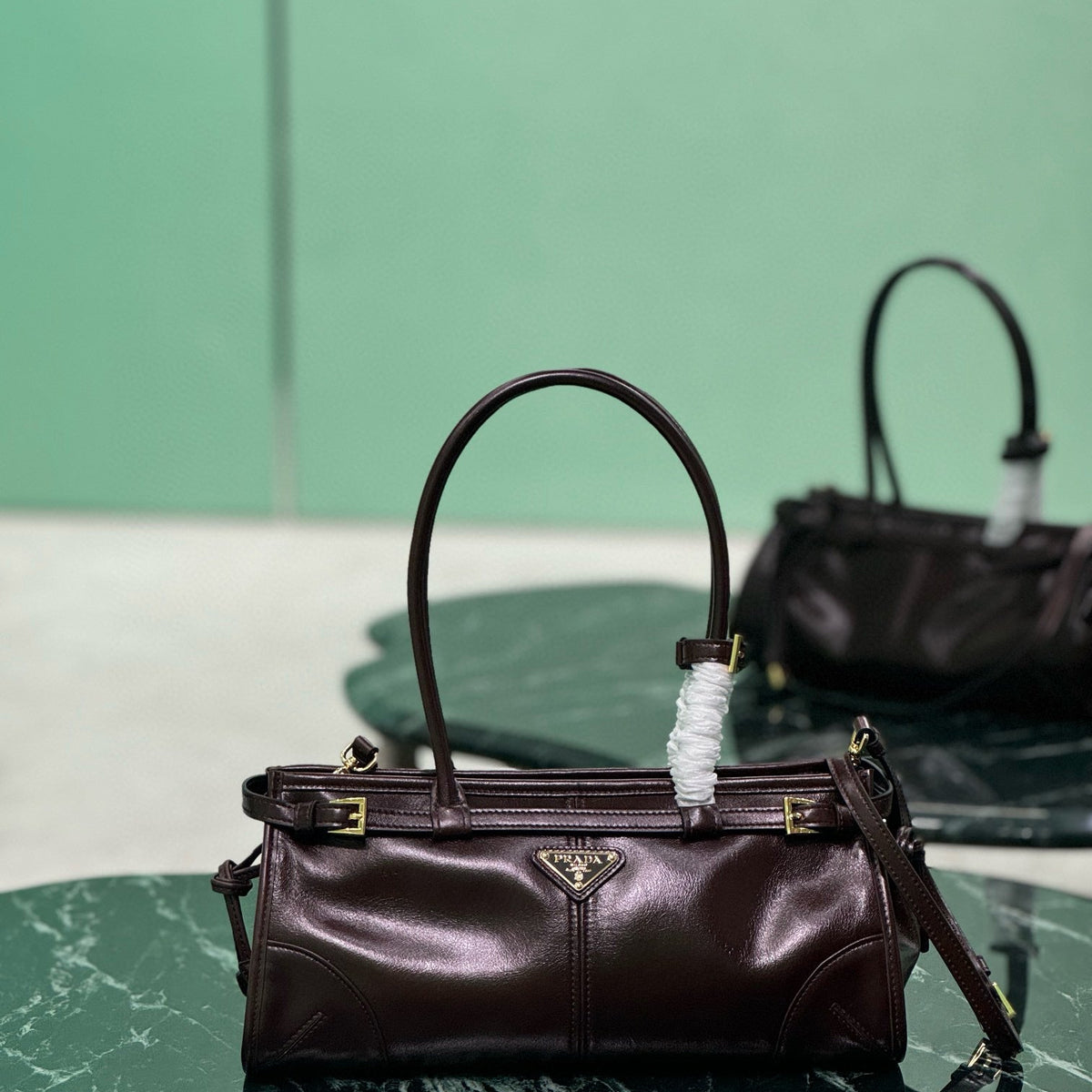 Bags- Pd Medium Leather Handbag Premium Designer Shoulder Bag