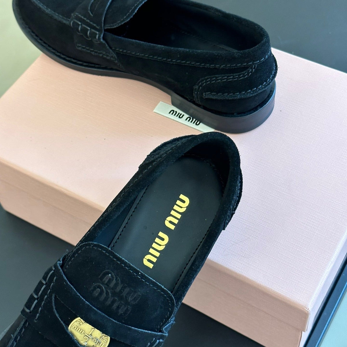Shoes- Miu M Loafers Comfortable Everyday Designer Shoes