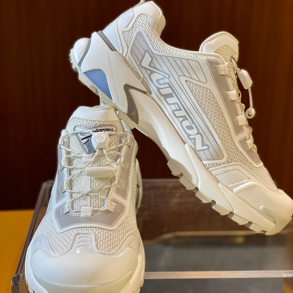 Louis Vuitton Shoes- Louis Vuitton Lou Runner Tatic Sneaker Premium Designer Casual Shoes