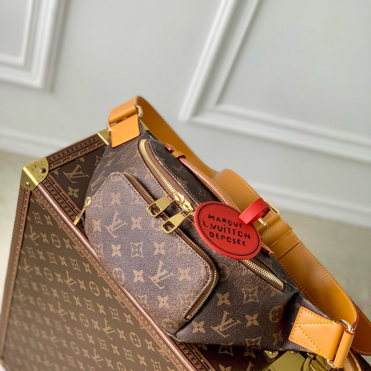 Louis Vuitton Bags- Louis Vuitton Lou Rush Bumbag Premium Designer Shoulder Bag