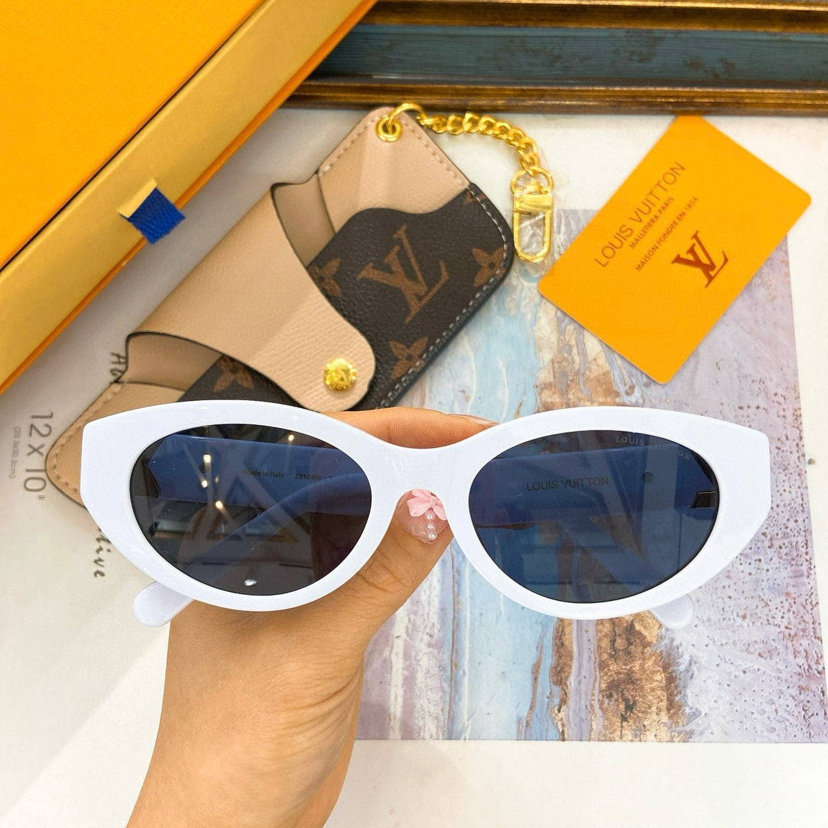 Louis Vuitton Sunglasses- Louis Vuitton Lou Sunglasses Luxury Designer UV Sunglasses