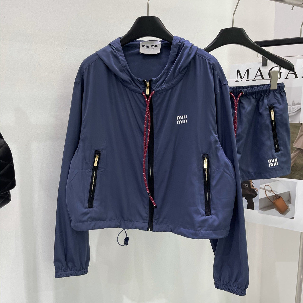 Jackets- Miu M Jacket Premium Casual Designer Jacket