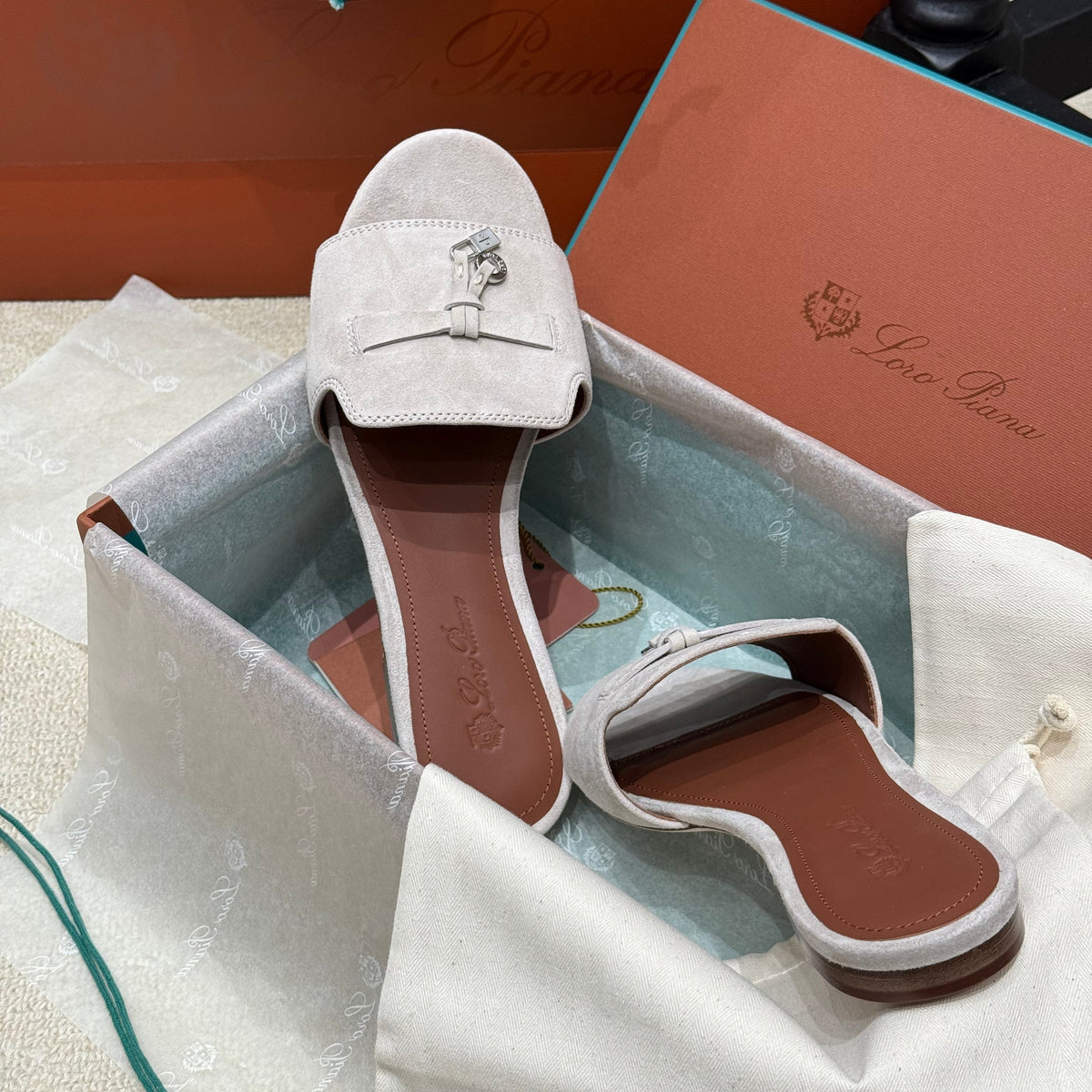 Jewellery- Loro P Summer Charm Slipper Luxury Designer Statement Jewellery