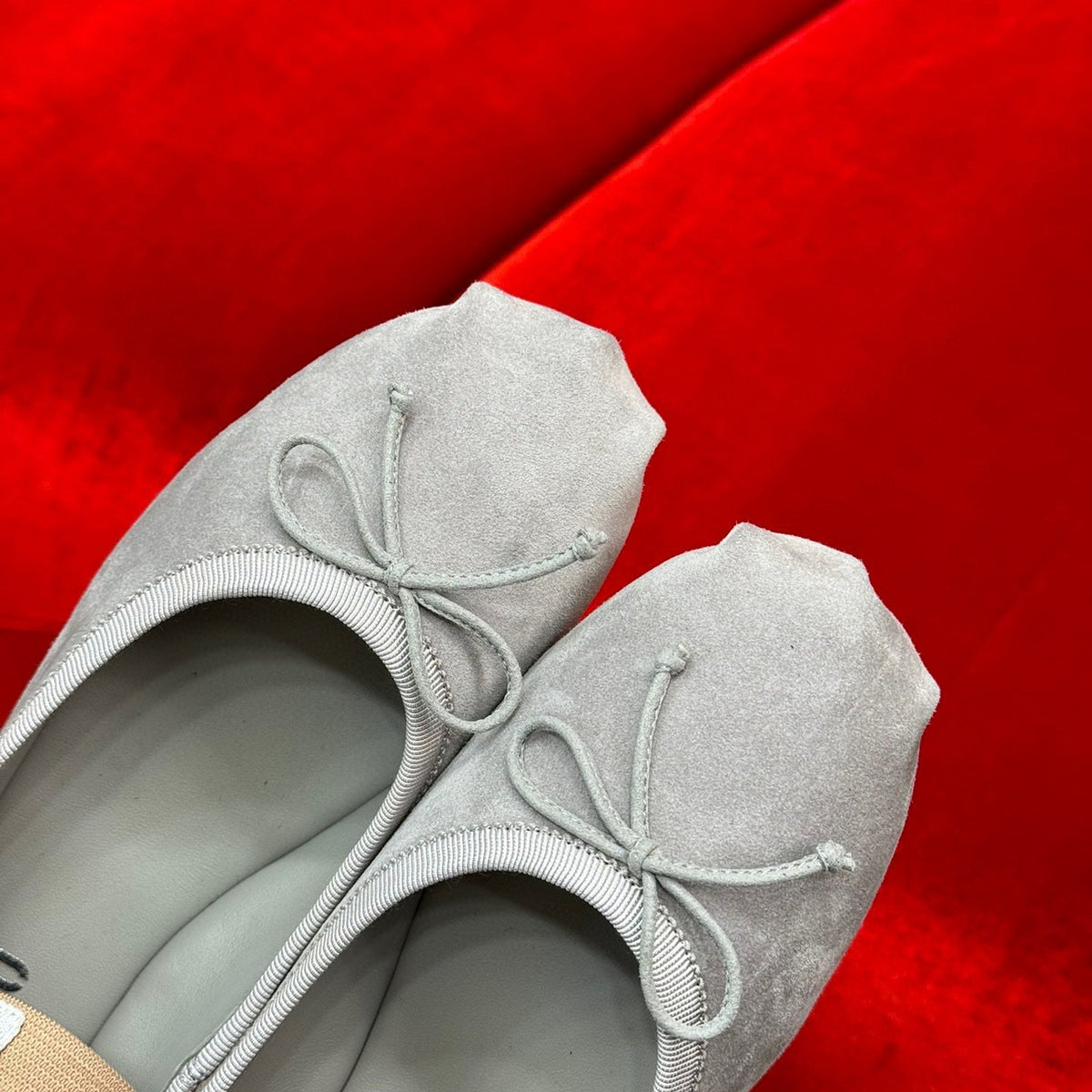 Shoes- Miu M Ballerina Flats Premium Designer Casual Shoes