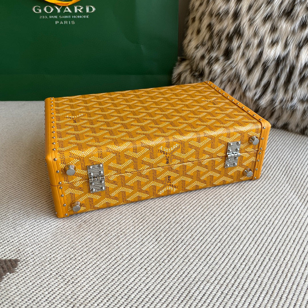 Bags- Goya Grand Hotel Trunk Bag Luxury Designer Leather Handbag