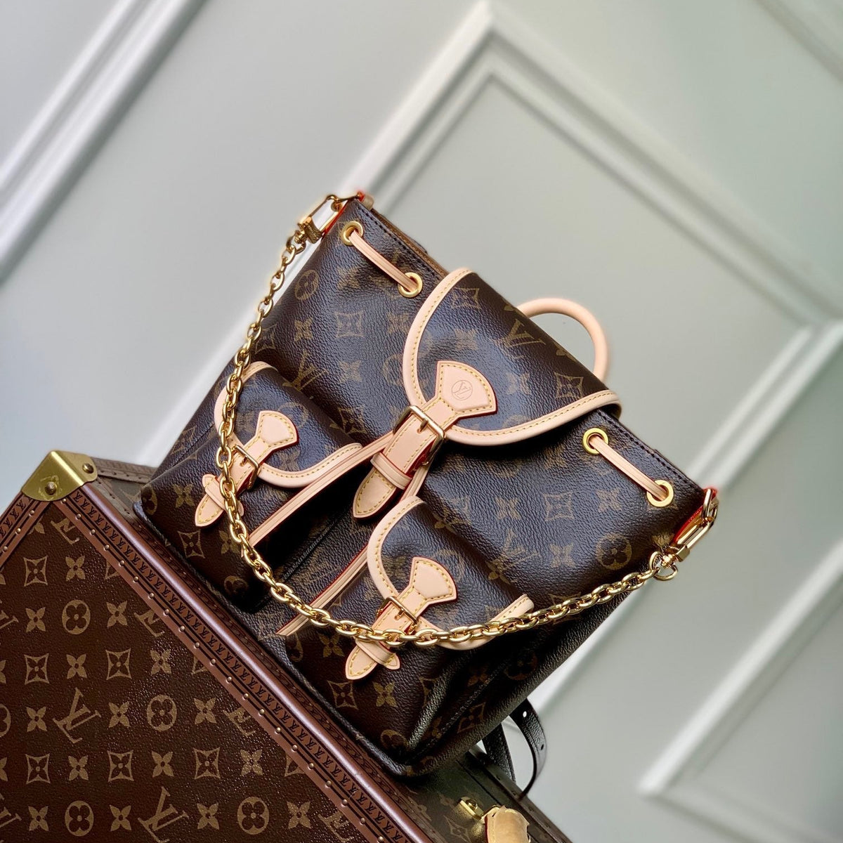 Louis Vuitton Bags- Louis Vuitton Lou Excursion Pm Backpack Luxury Designer Leather Handbag