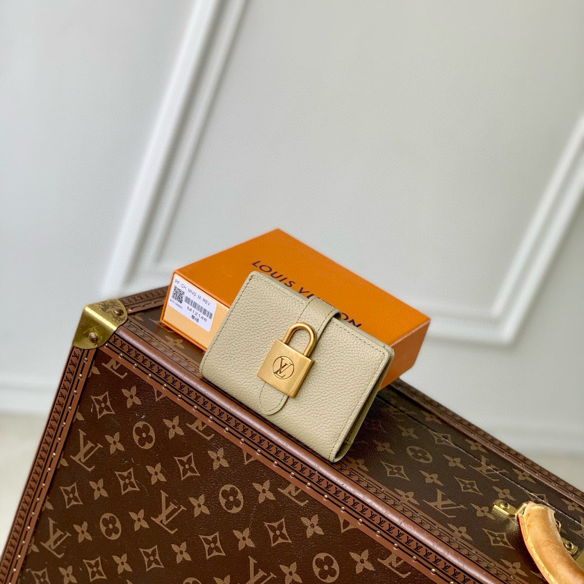 Louis Vuitton Wallets- Louis Vuitton Lou Low Key Compact Wallet Premium Leather Designer Wallet
