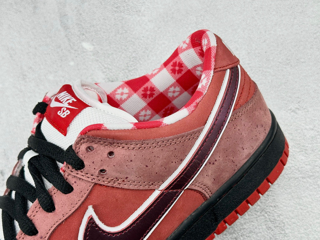 Nike Shoes- Nike Dunk Low Red Lobster Luxury Lifestyle Designer Footwear