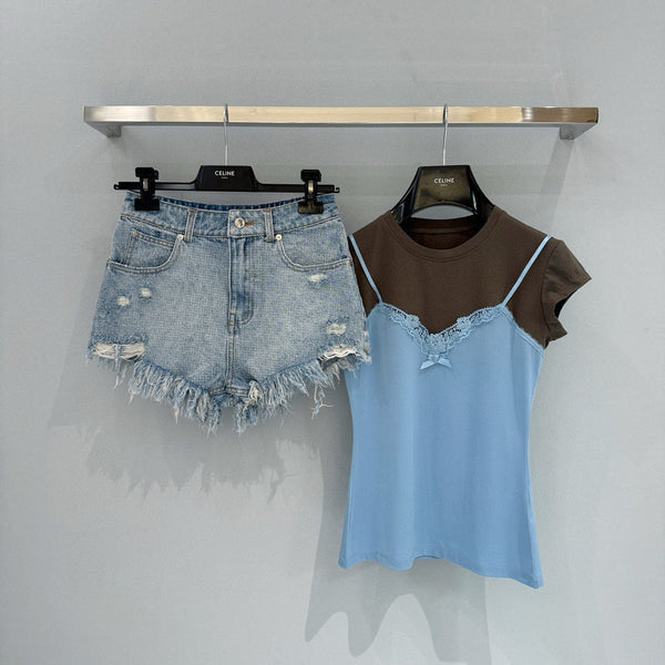 Front view of Alexander Wang Shorts premium piece
