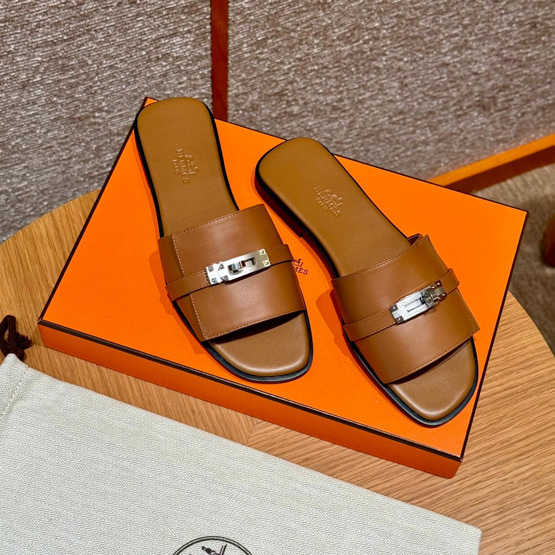 Shoes- Herm Giulia Sandals Premium Designer Casual Shoes