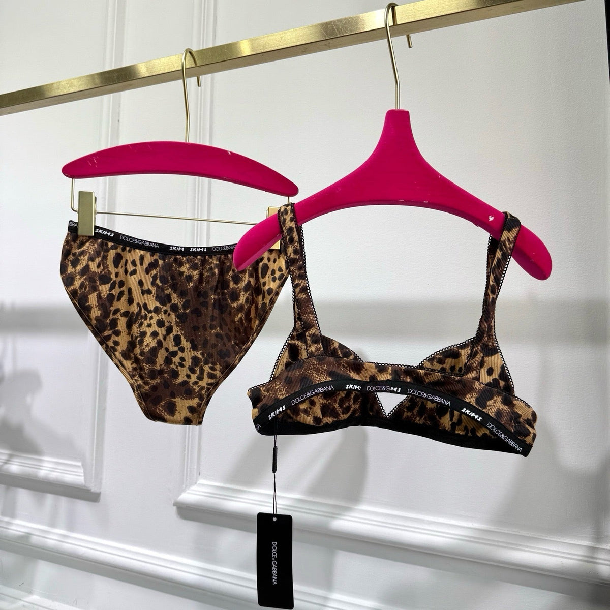 Accessories- Skims x Dg Bra Set Luxury Designer Fashion Accessory